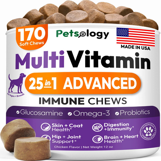 25-in-1 Daily Multivitamin Chews for Dogs