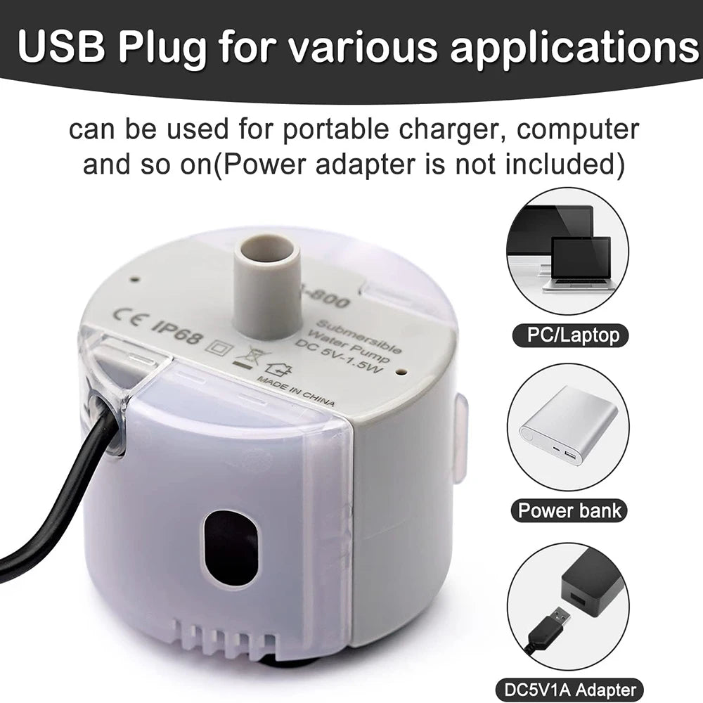 PeakPaws™ Replacement Water Pump – Keep the Flow Fresh & Healthy