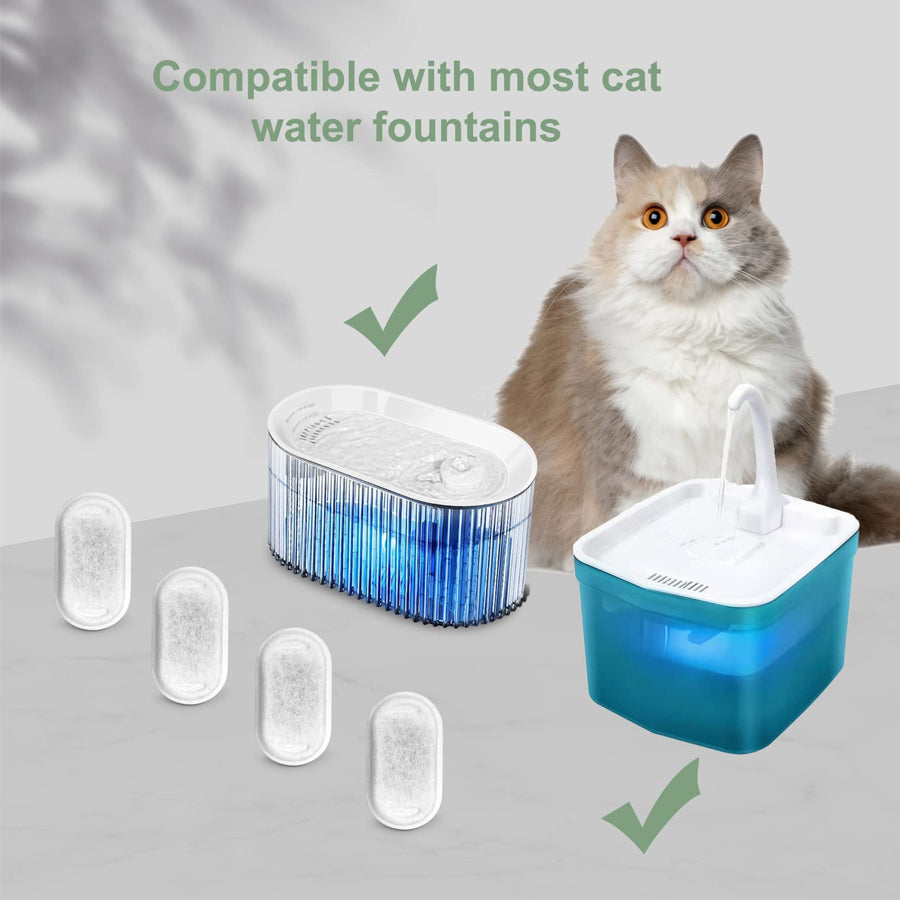 8 Replacement Filters Sets for Water Fountain