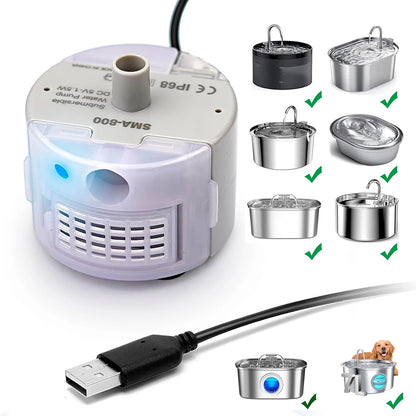 PeakPaws™ Replacement Water Pump – Keep the Flow Fresh & Healthy